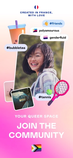 Vibes, LGBTQ friends & dates screenshot