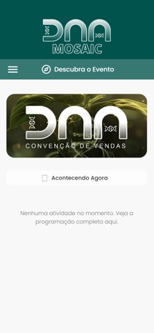 Convenção Mosaic 2024 iPhone screenshot