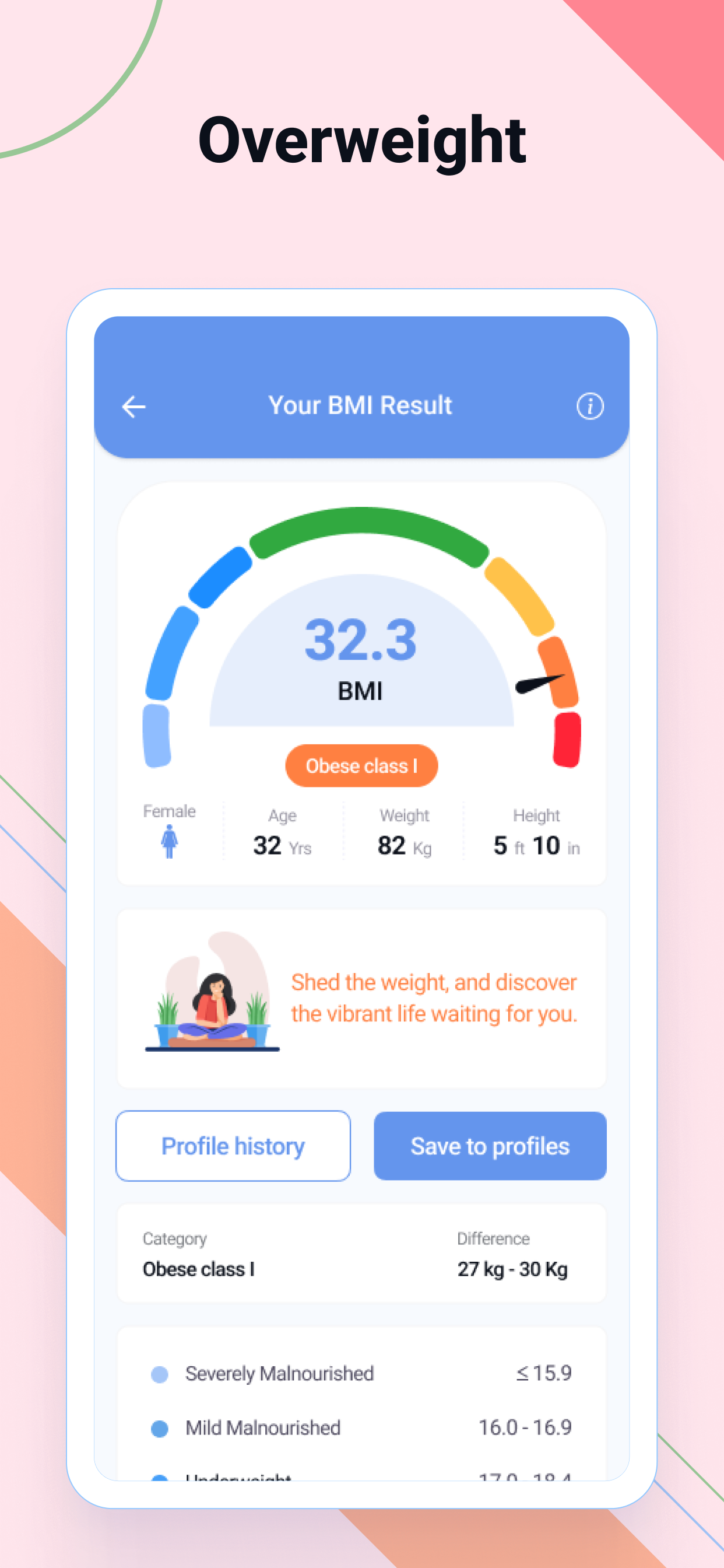 BMI Calculator- Weight Monitor