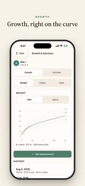 BabyChart screenshot 4