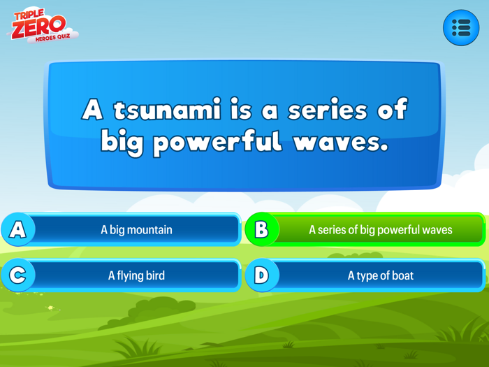 Triple Zero Heroes Quiz