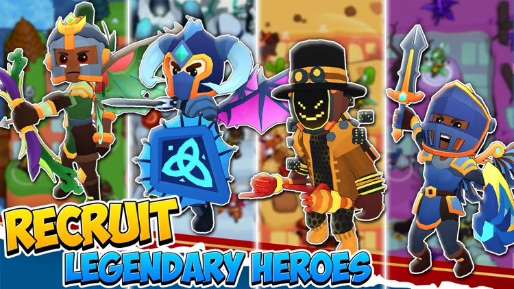 Idle Hero TD Tower Defense RPG screenshot-6
