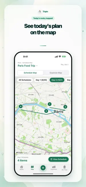 Tripin - Budget & Schedule screenshot 2