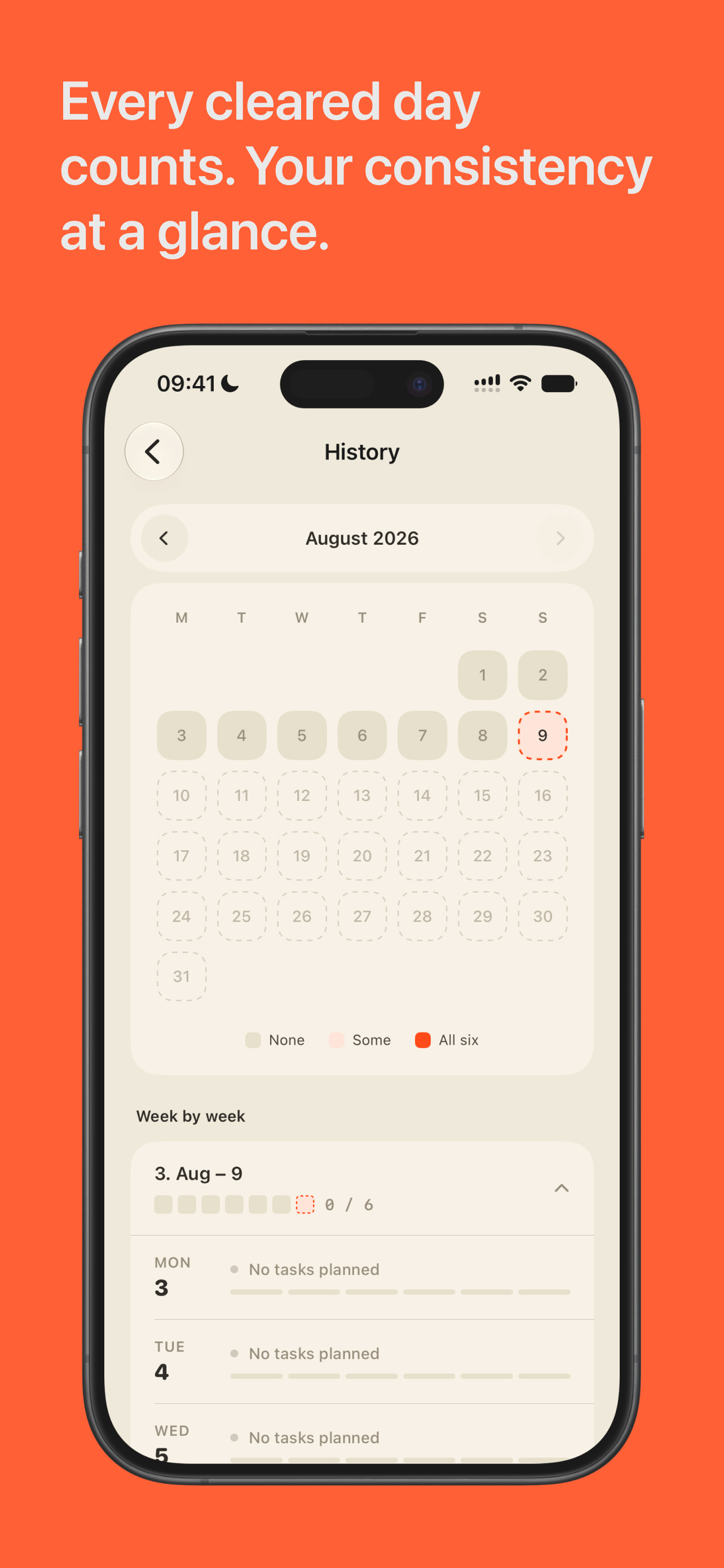 Focus Six: Daily Task Planner screenshot 3