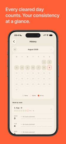 Focus Six: Daily Task Planner Screenshot 3 of 6
