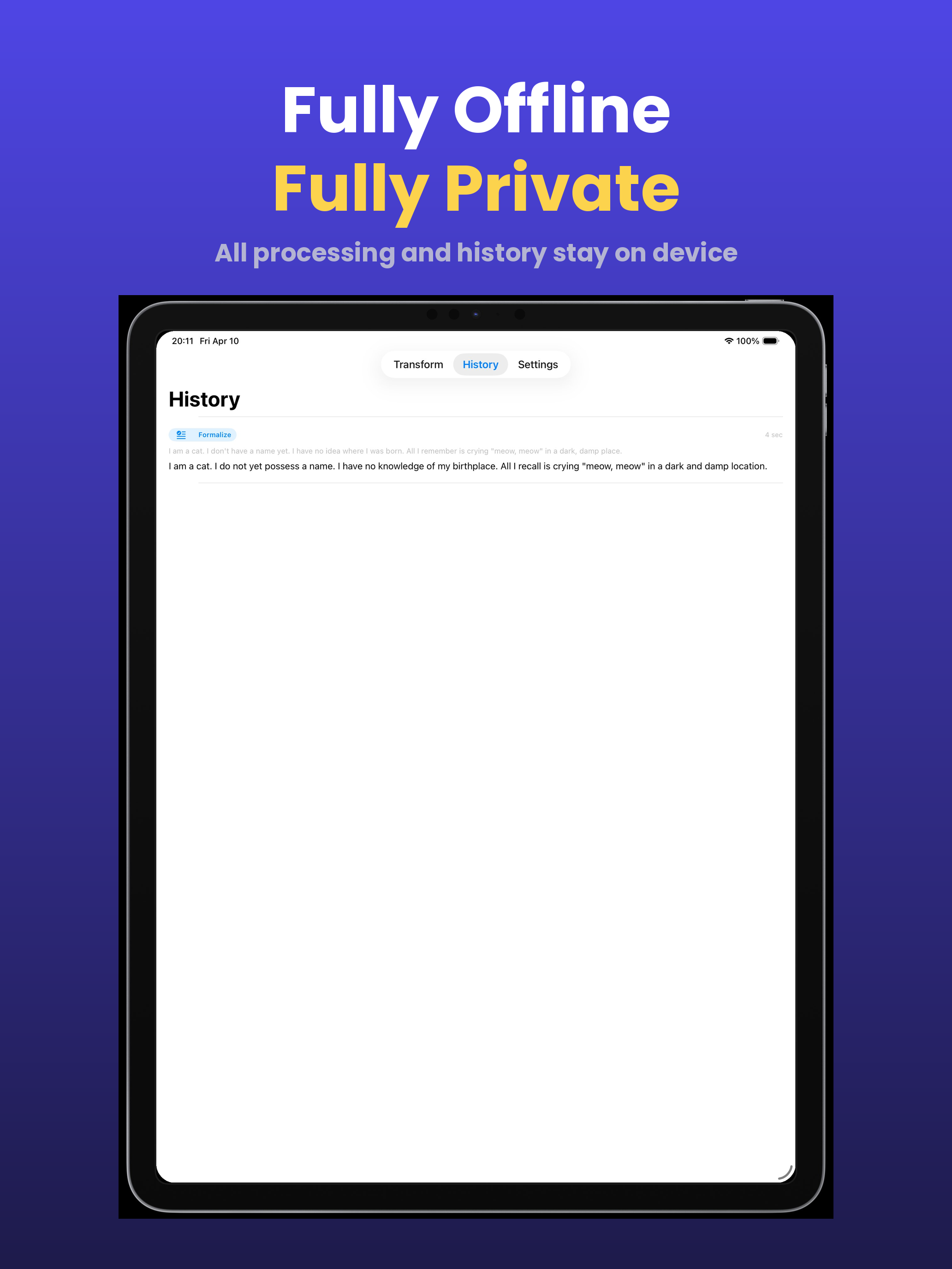 CopyPaste AI - Formal & Email