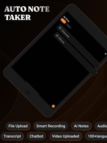 BrainNote - AI Notes Taker iPad screenshot