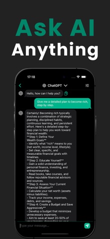Chatbot Ask: AI Chat Assistant iPhone screenshot