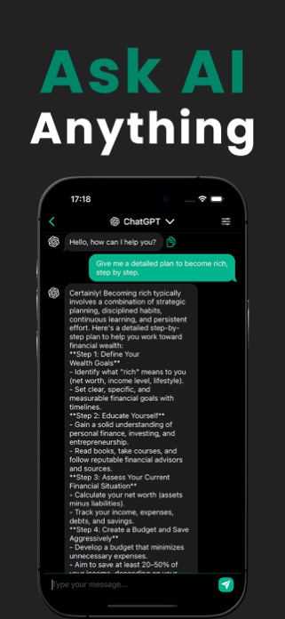 Chatbot Ask: AI Chat Assistant Screenshot 1 of 5