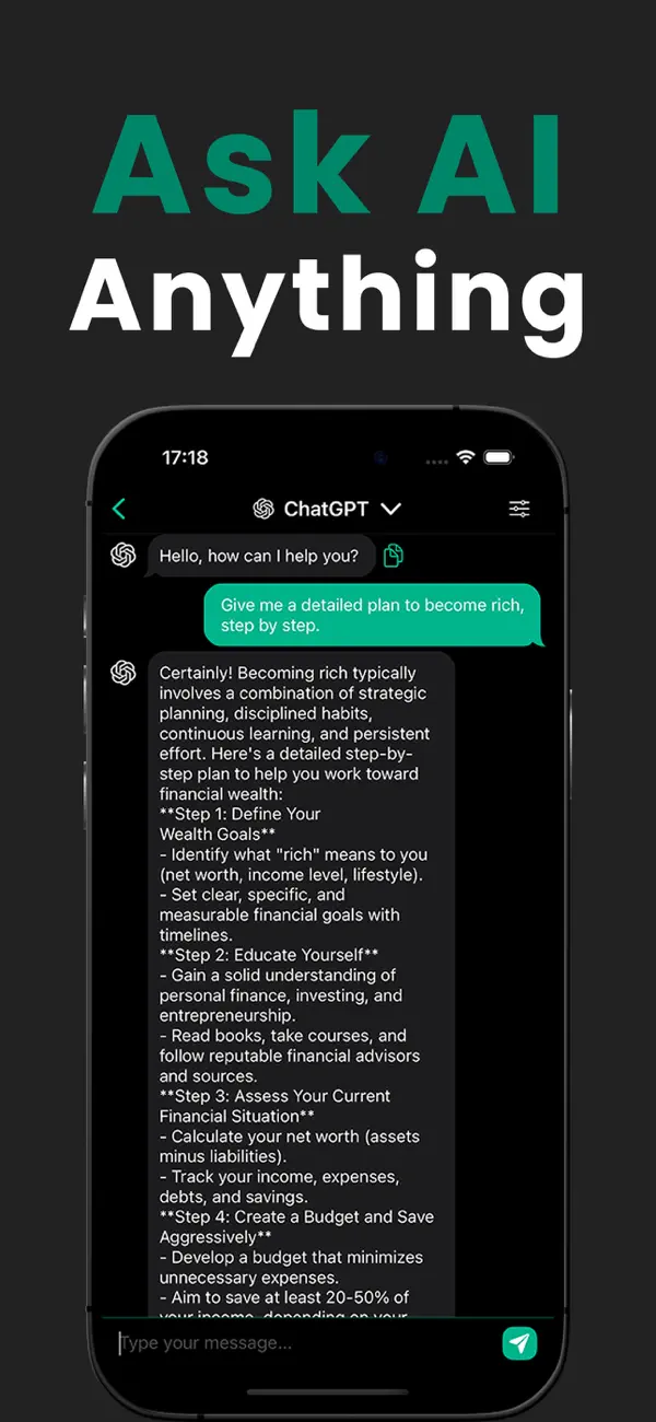 Screenshot #1 pour AI Buddy : Assistant IA