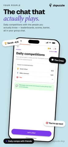 ZKPuzzle - Daily Puzzles iPhone screenshot