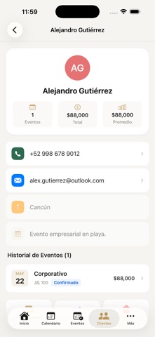 Solennix screenshot