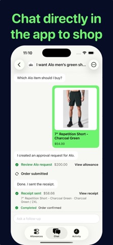 Allowance — Agent Wallet Screenshot 2 of 5