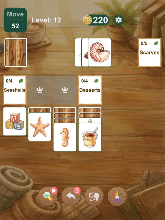 Solitaire Match: Sort Puzzle iPad screenshot