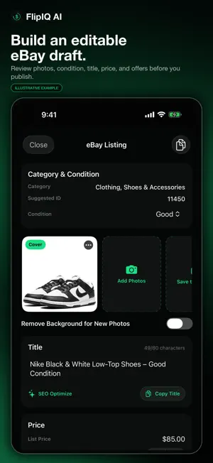 FlipIQ AI Resale Value Scanner screenshot 4
