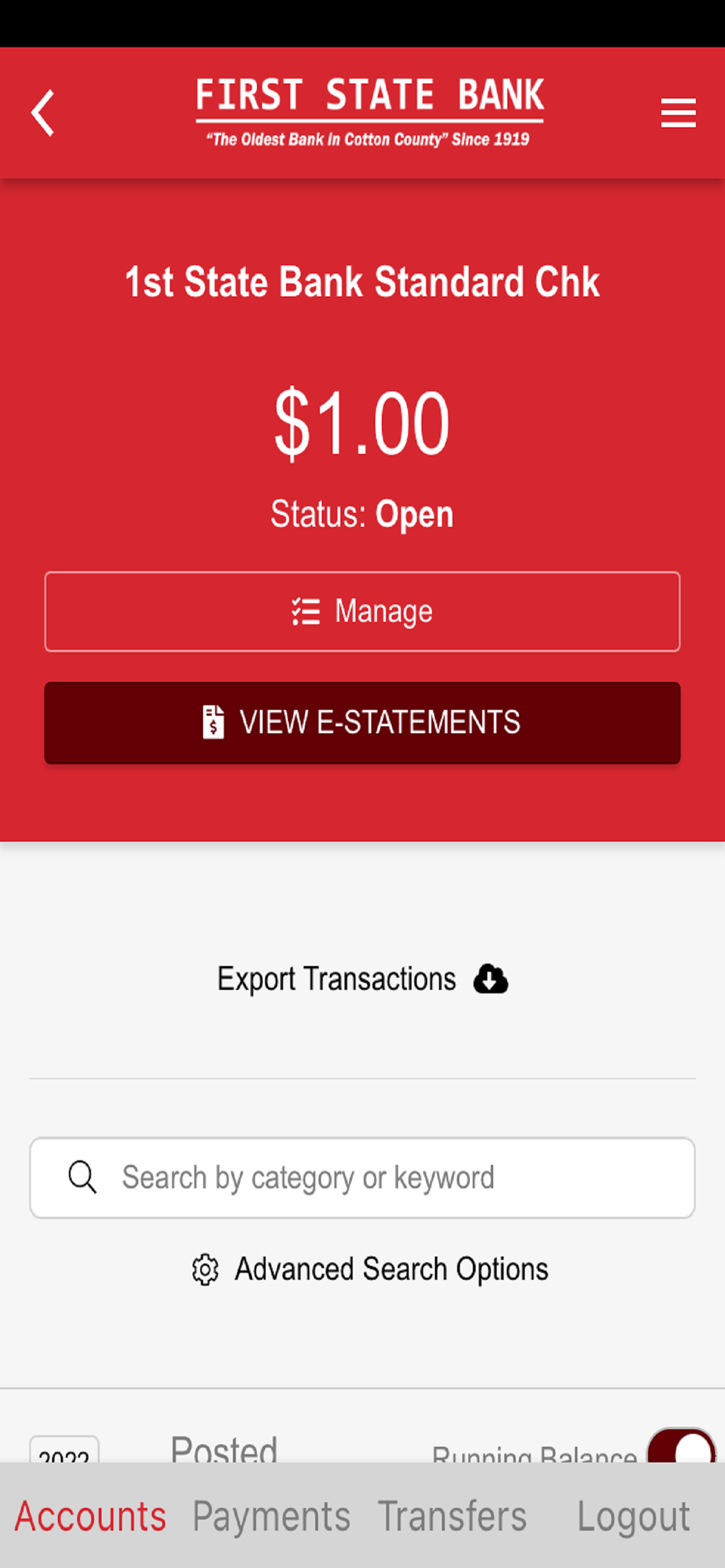 First State Bank in Temple