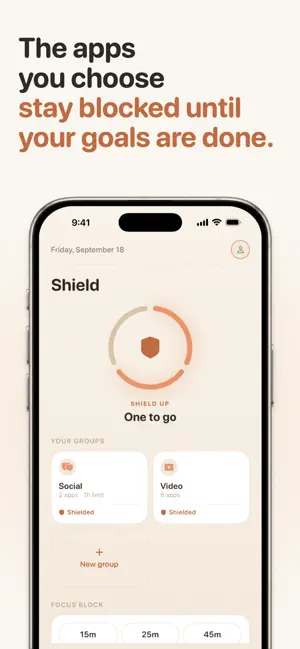 Shield: Screen Time Blocker screenshot 2