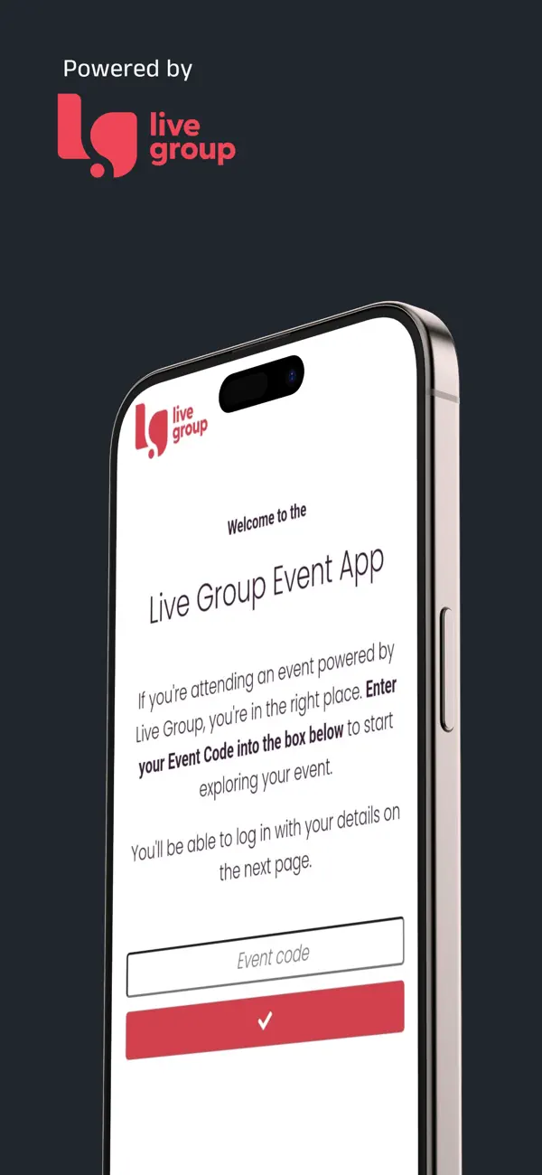 Screenshot #1 pour Live Group Event App