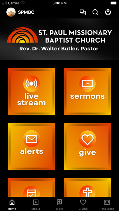St. Paul Baptist Church Screenshot