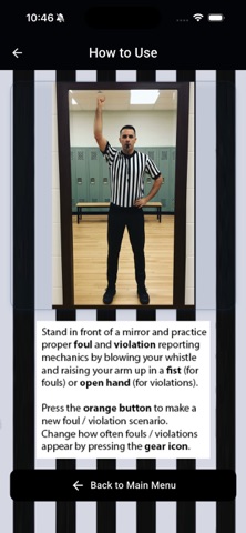 Basketball Ref Practice Pro screenshot