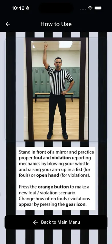 Basketball Ref Practice Pro screenshot 2