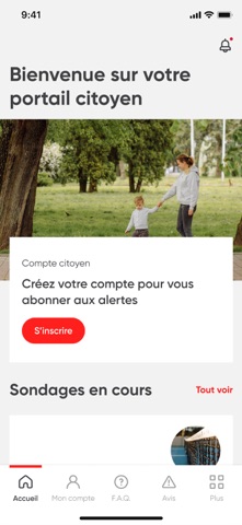 Portail citoyen de Prévost screenshot