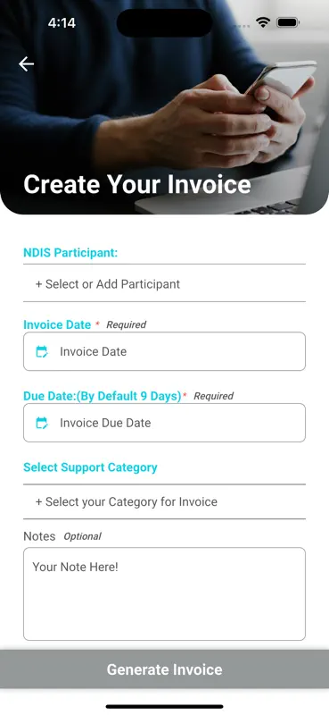 EasyAs Provider Invoicing screenshot 3 of 8