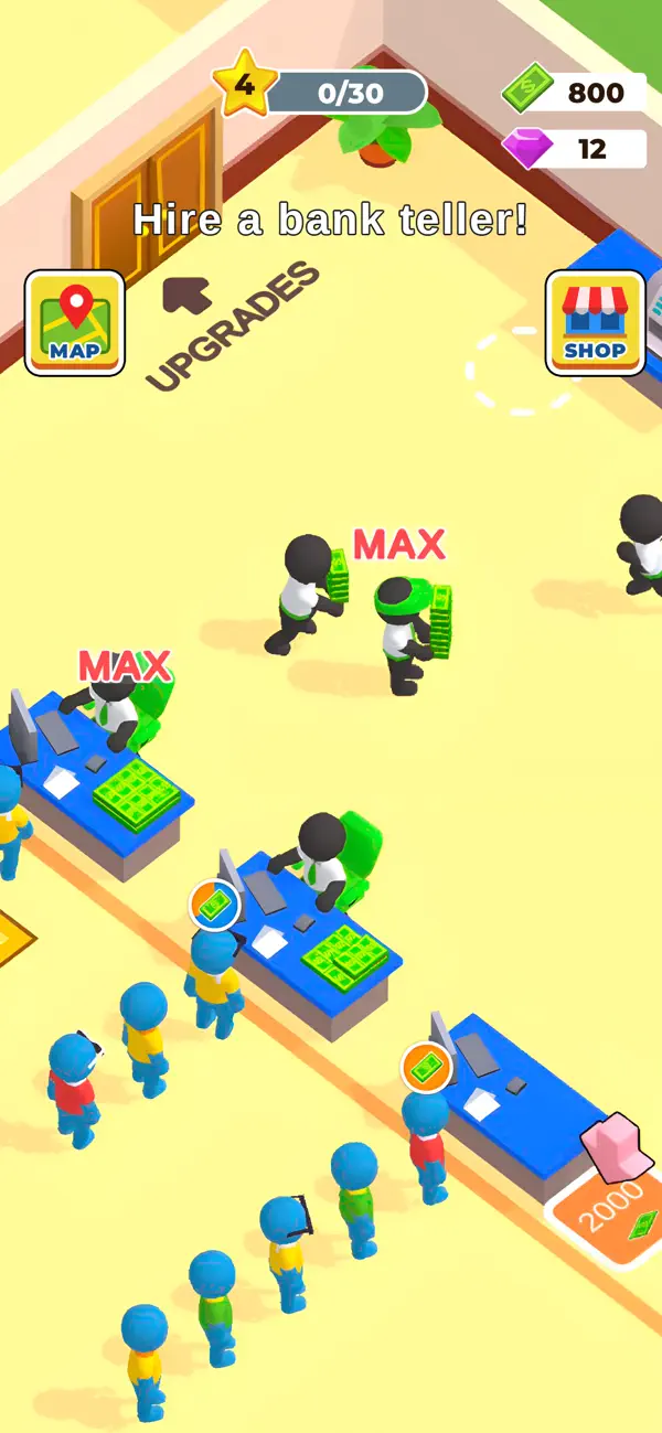 Screenshot #1 pour My Dream Bank - Tycoon Sim