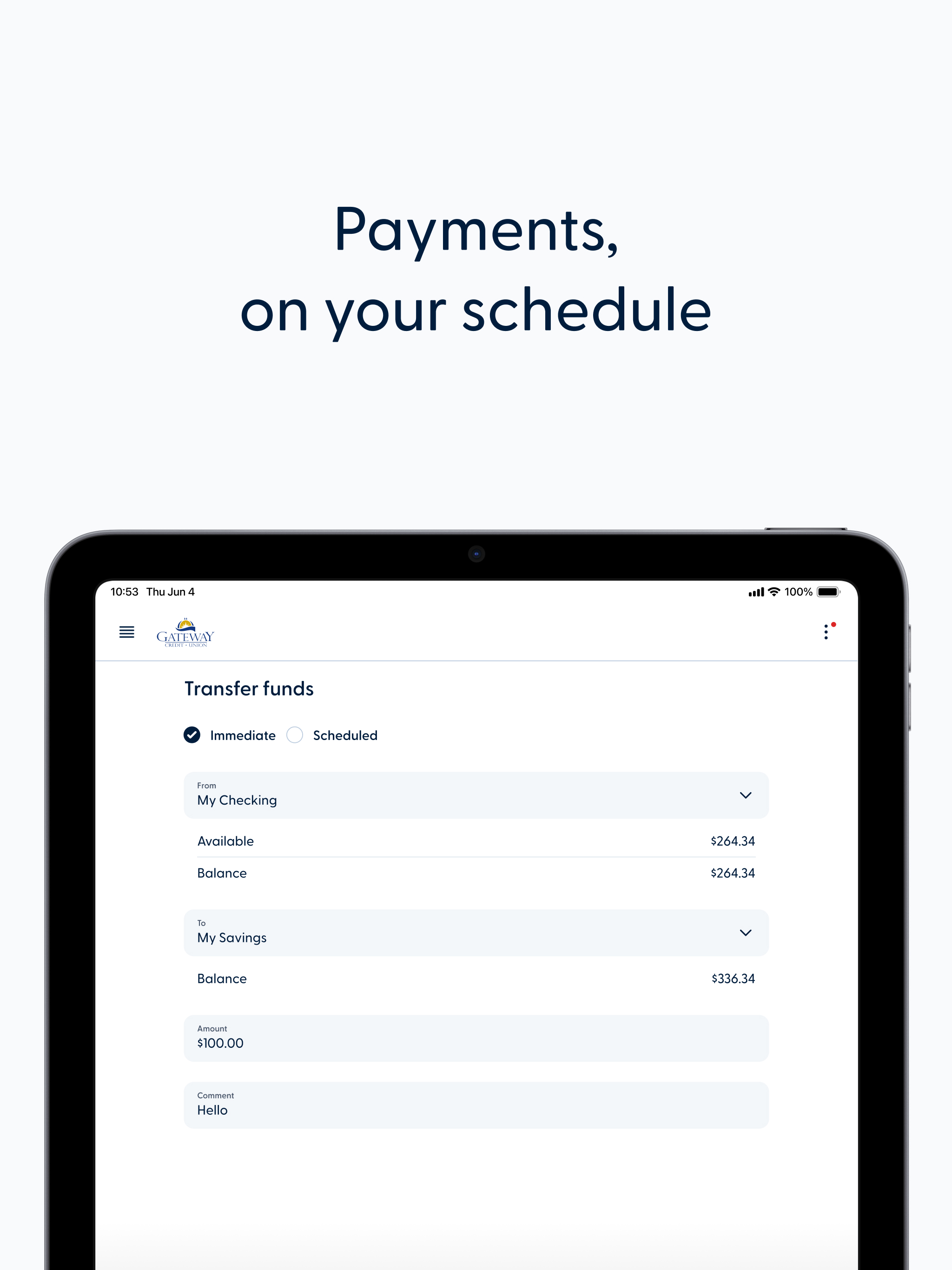 GCU Mobile Banking screenshot 9