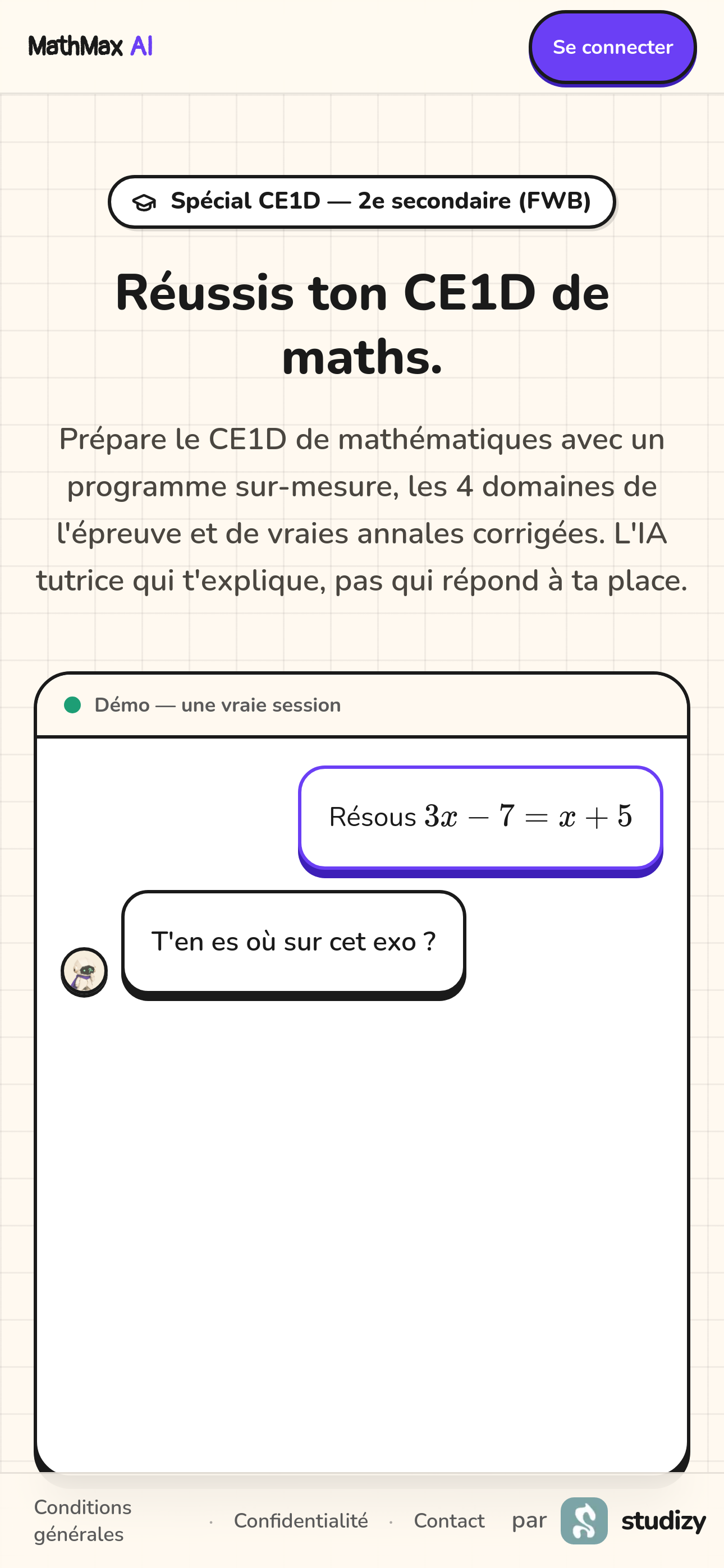 MathMax - Tuteur Maths IA screenshot 4