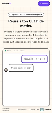 MathMax - Tuteur Maths IA Screenshot 4 of 4