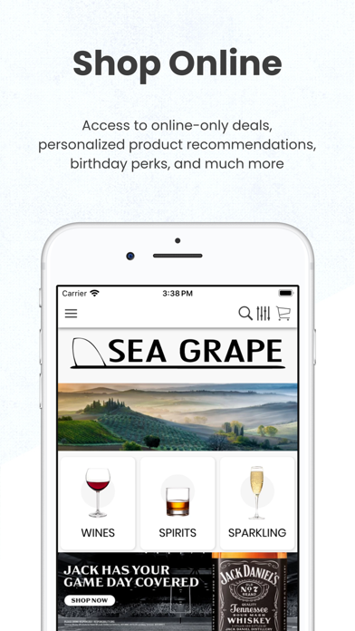 Sea Grape iPhone screenshot 1 - Shopping app