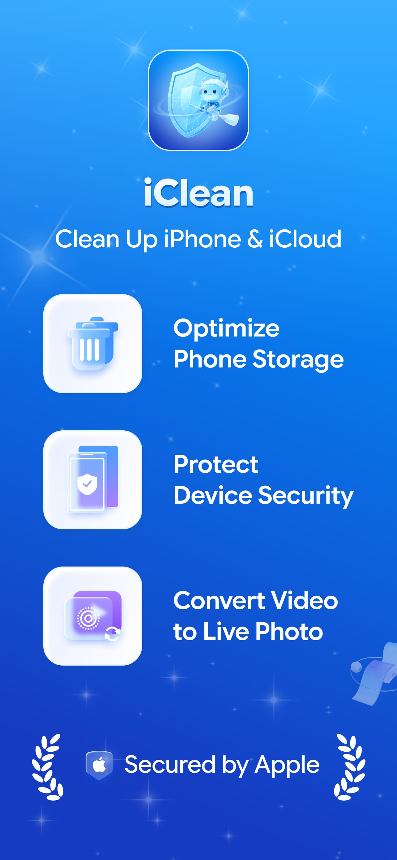 iClean: Phone Security&Cleaner