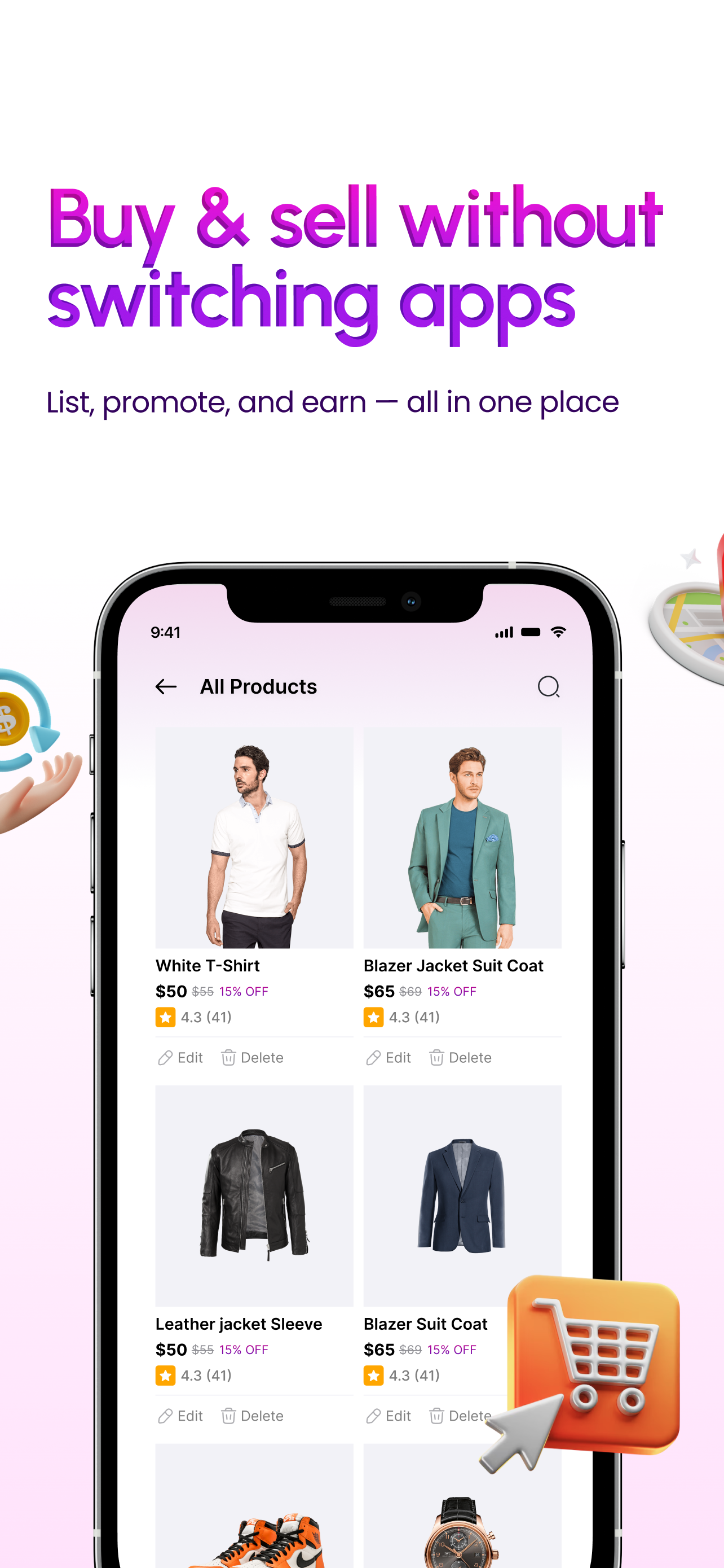 SplashArk: Social Shop & Earn screenshot 4