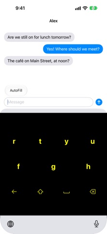 jKey: Big Keys Keyboard Screenshot 2 of 5