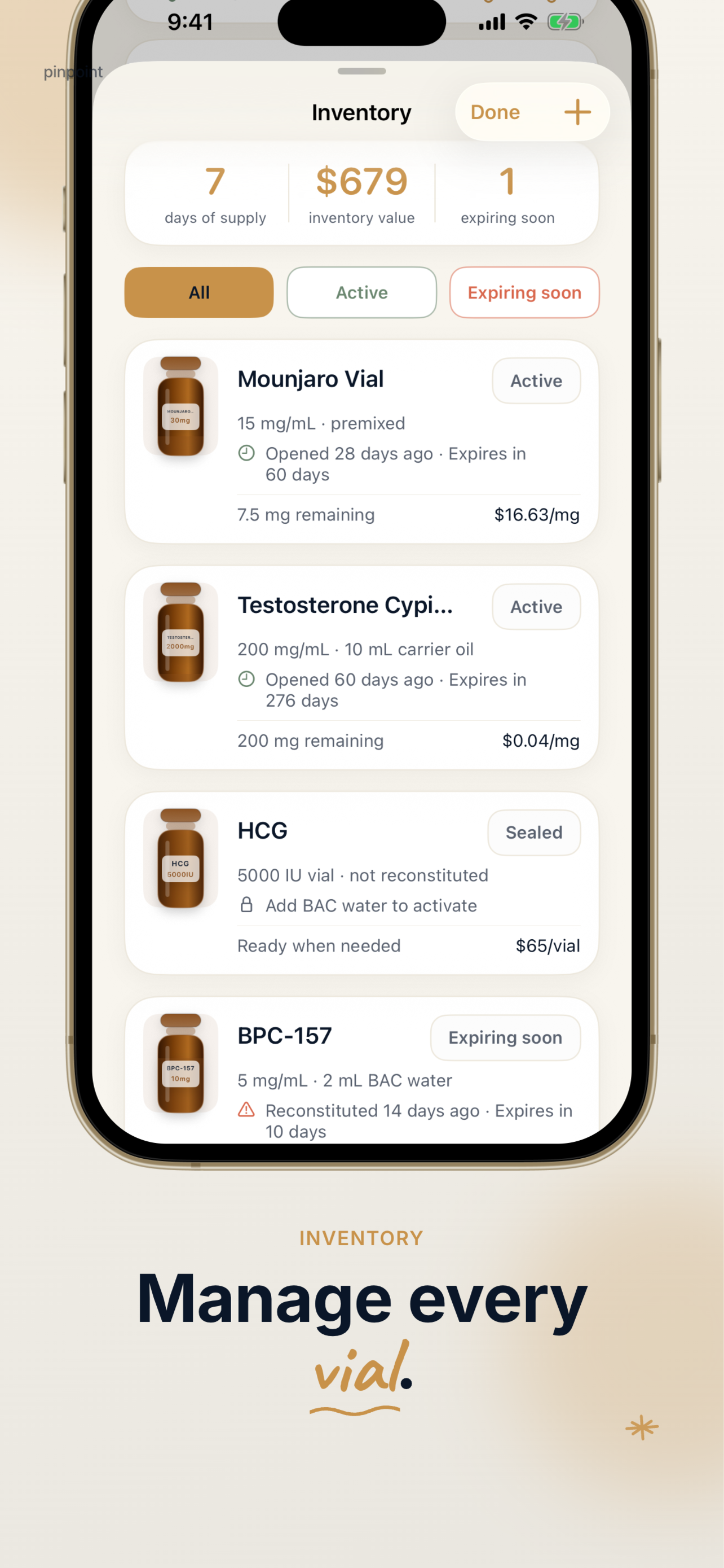 Peptide Calculator - PinPoint