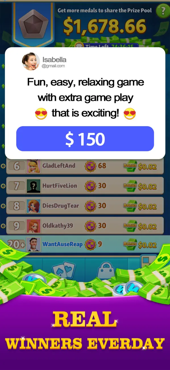 #1. Solitaire Arena - Win Cash (iOS) 由: Mobile Fox Limited