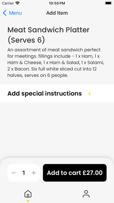 Mimoza Catering Screenshot