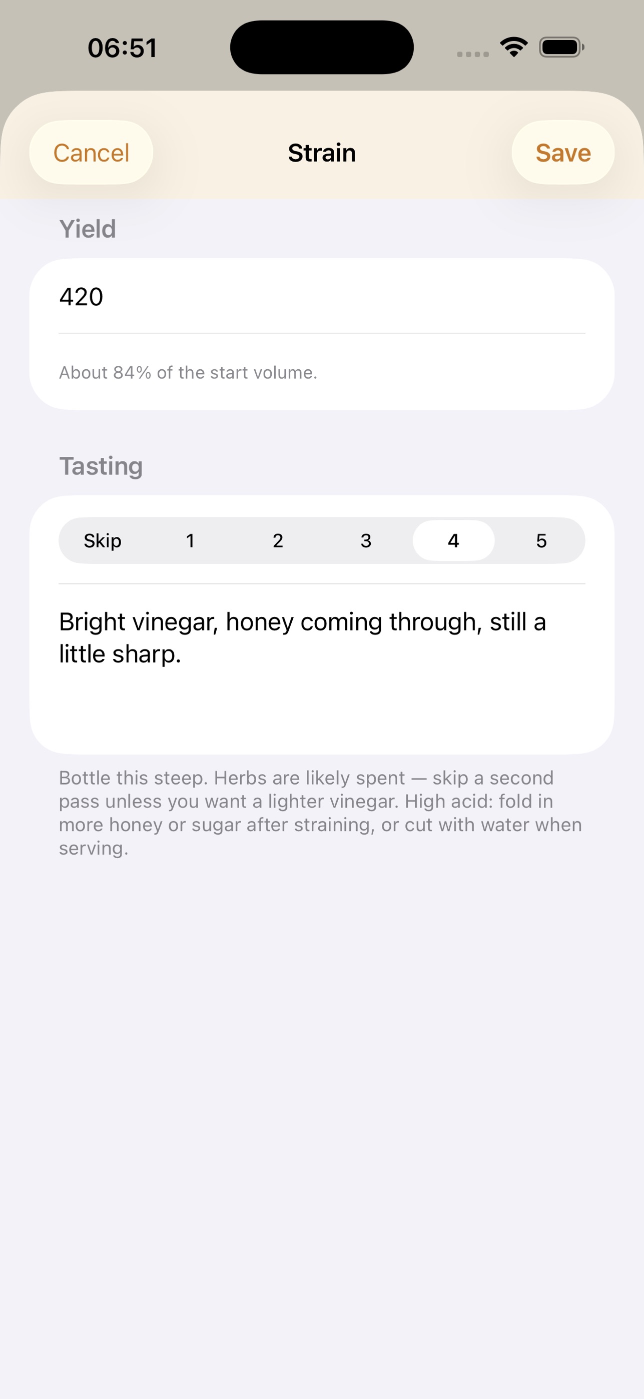 Screenshot 5 of Oxymel Companion