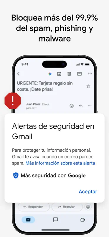 Gmail - El correo de Google screenshot 7 of 10