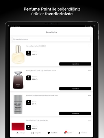 Perfume Point iPad screenshot
