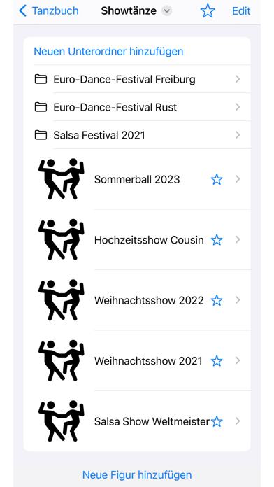 Tanzbuch Screenshot