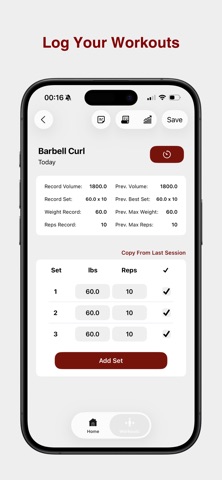 FitTracker - Gym Workout Log Screenshot 5 of 5