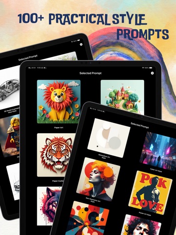 EZPrompt - AI Art Solution iPad screenshot
