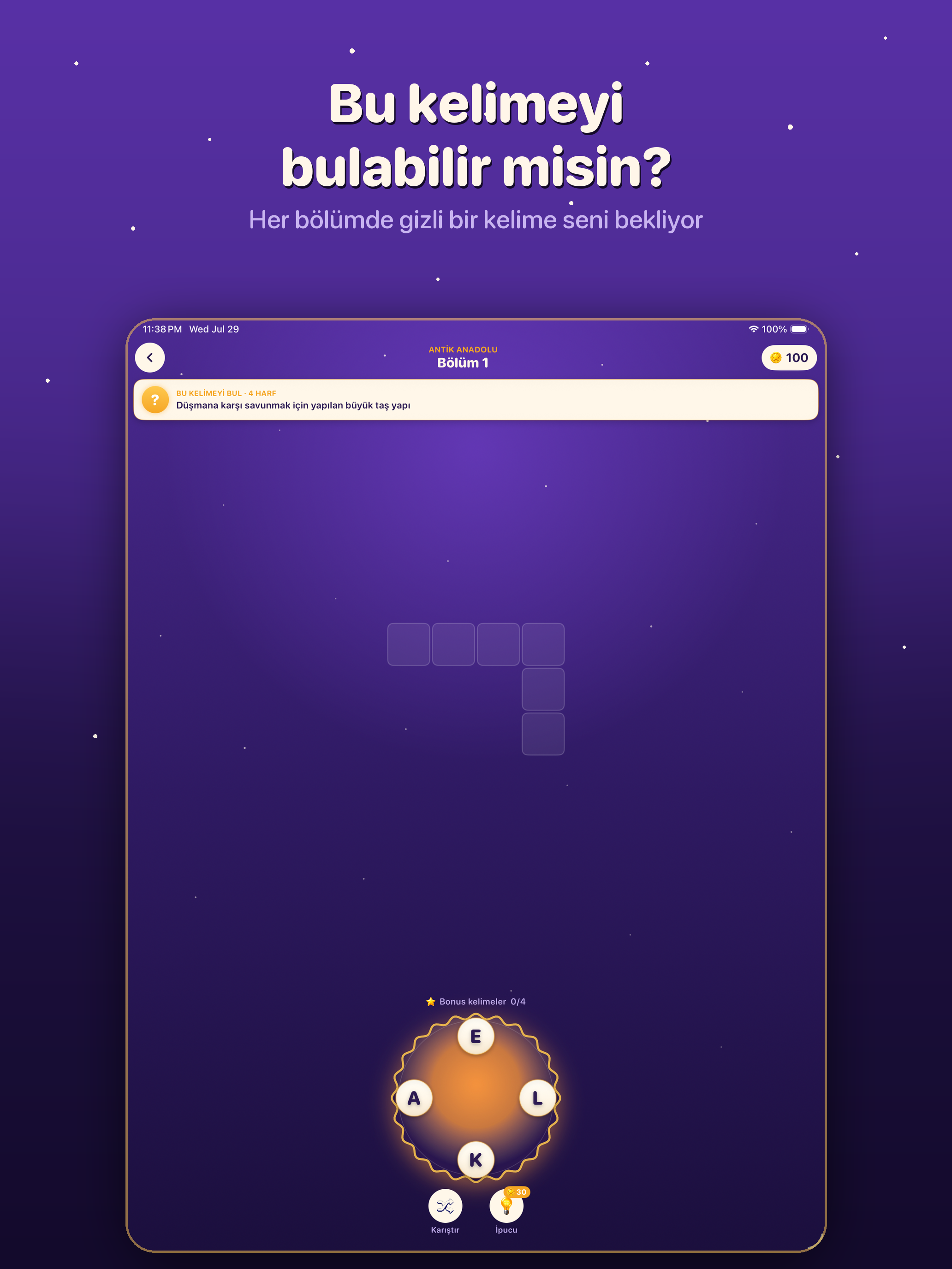 Wordable: Turkish Word Puzzle screenshot 8