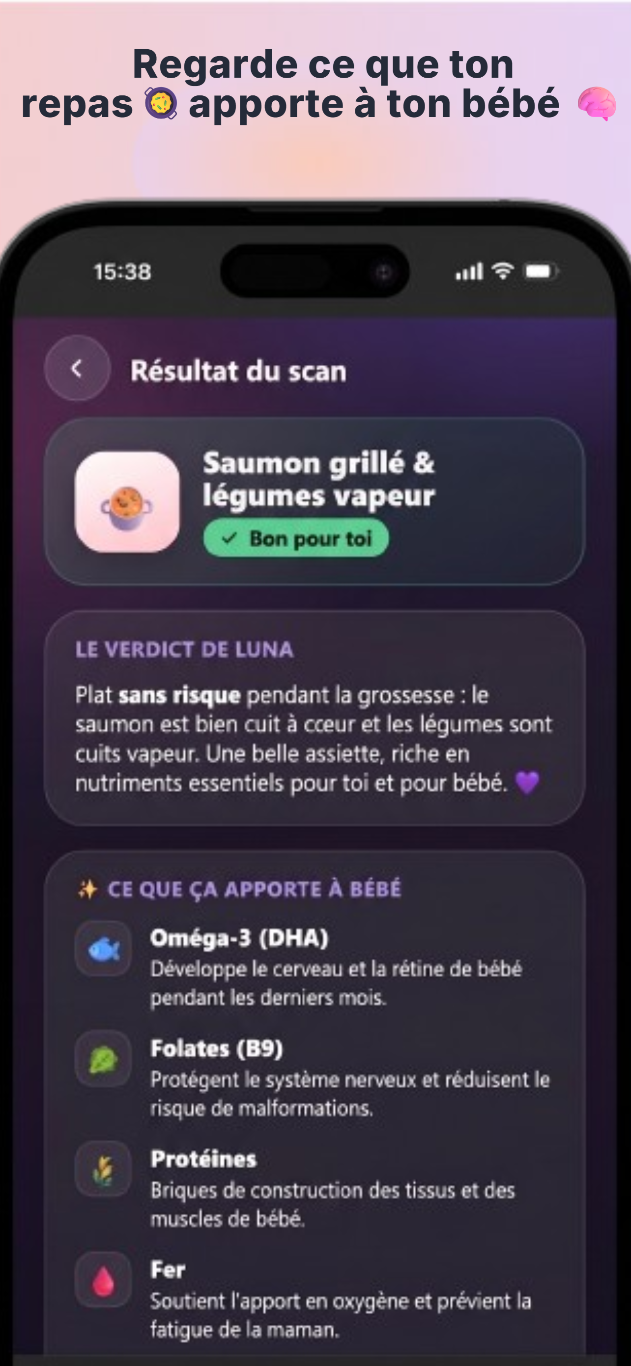 Belluna: Alimentation enceinte screenshot 2