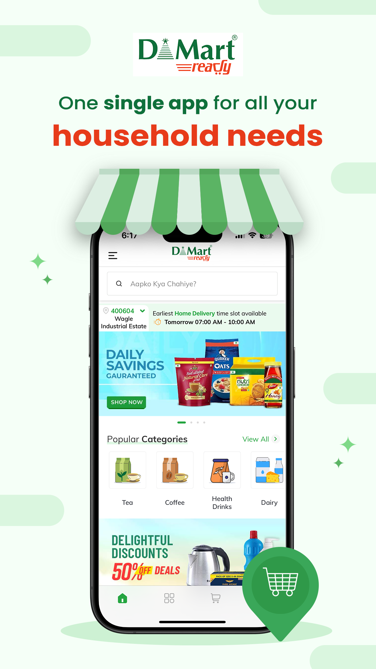 DMart Ready Online Grocery App