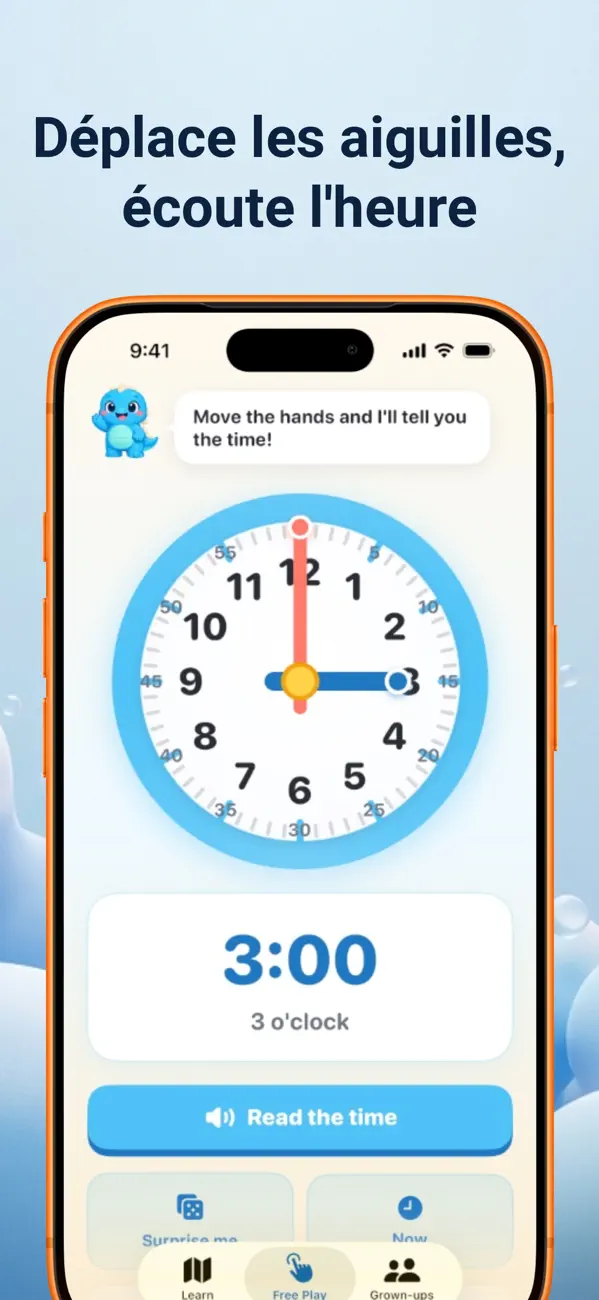 Screenshot #3 pour Heure Enfant - Horloge