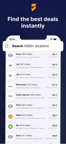 Fuel prices uk screenshot