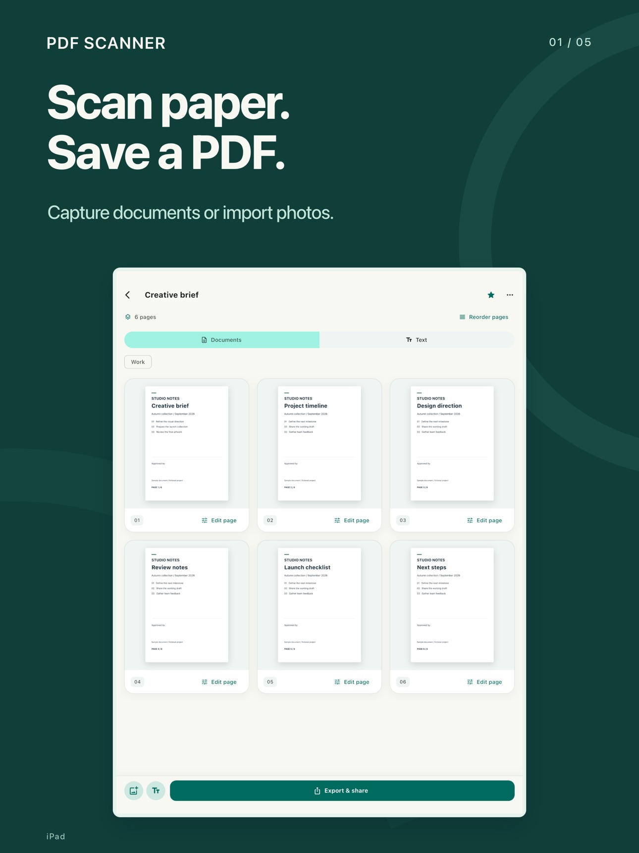 Screenshot 6 of PDF Scanner: OCR & Sign